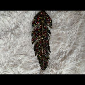 Feather necklace